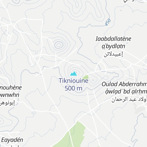 Map of Tikniouine