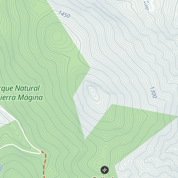 Map of Cerro Monteagudo