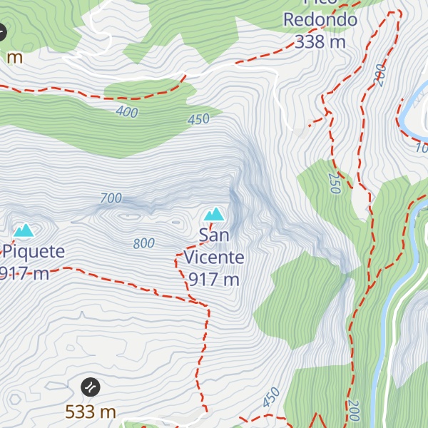 Map of San Vicente