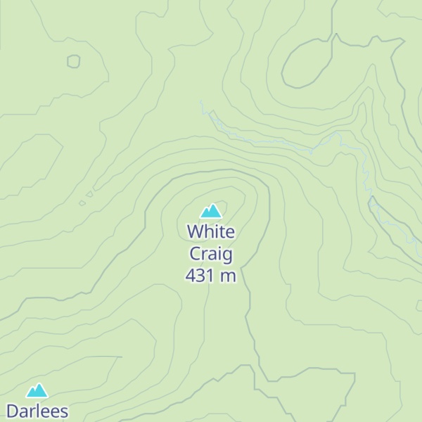 Map of White Craig