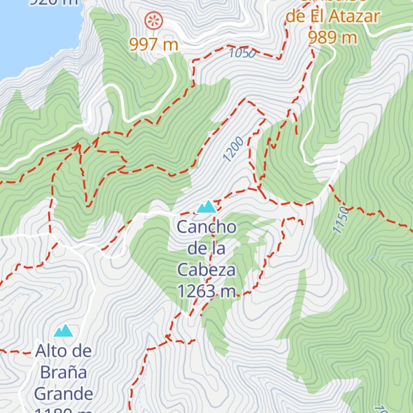 Map of Cancho de la Cabeza