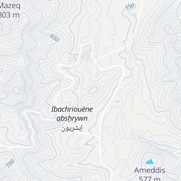Map of Adrar -n-Bouminta