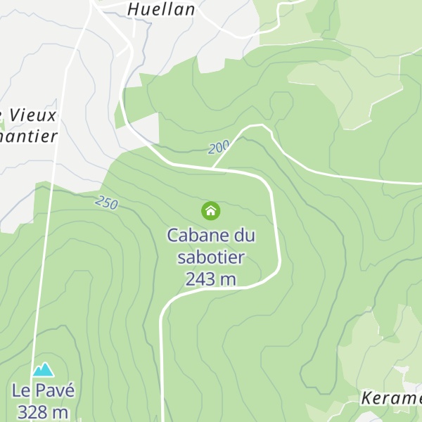 Map of Cabane du sabotier