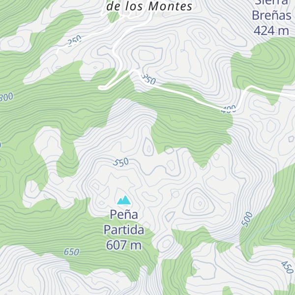 Map of Monte de Bosquemado