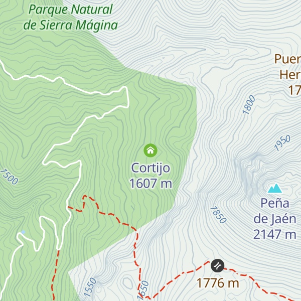 Map of Cortijo