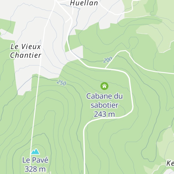 Map of Cabane du Sabotier