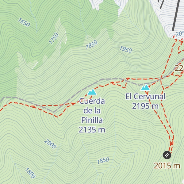 Map of Cuerda de la Pinilla