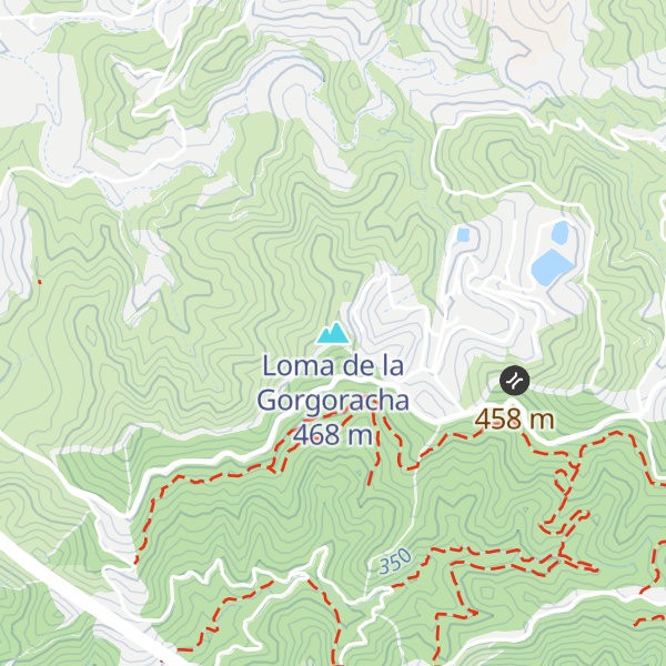 Map of Loma de la Gorgoracha