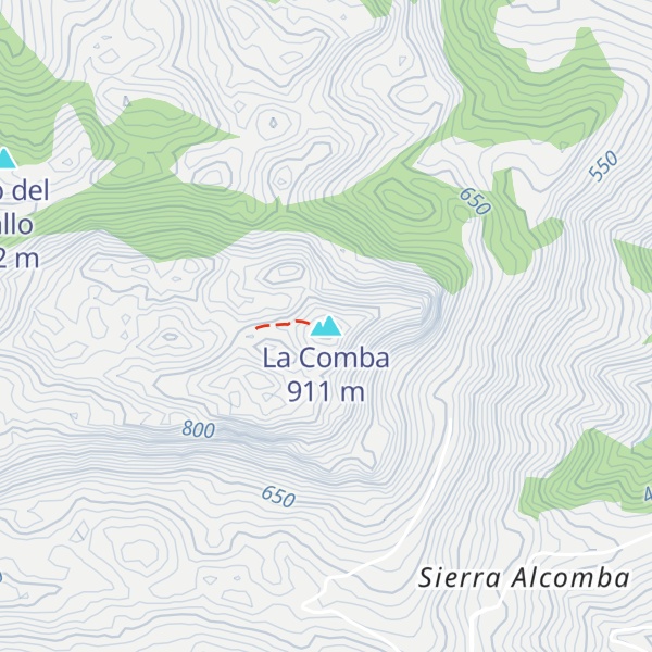 Map of La Comba
