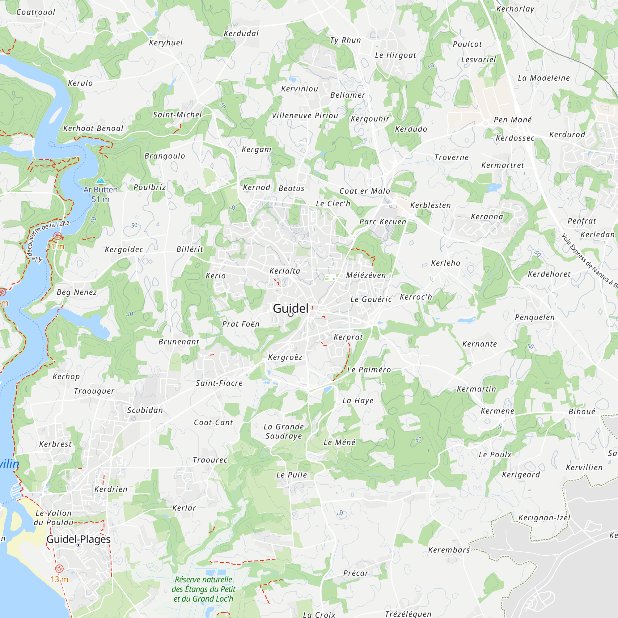 Office de tourisme map