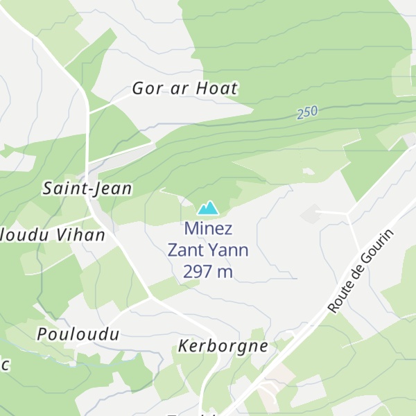 Map of Minez Zant Yann