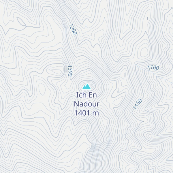 Map of Ich En Nadour
