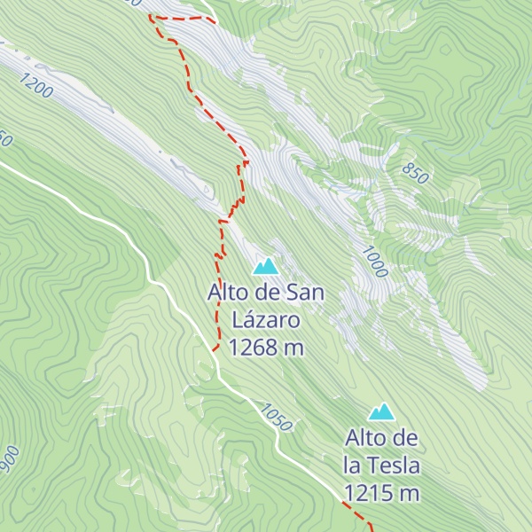 Map of Alto de San Lázaro
