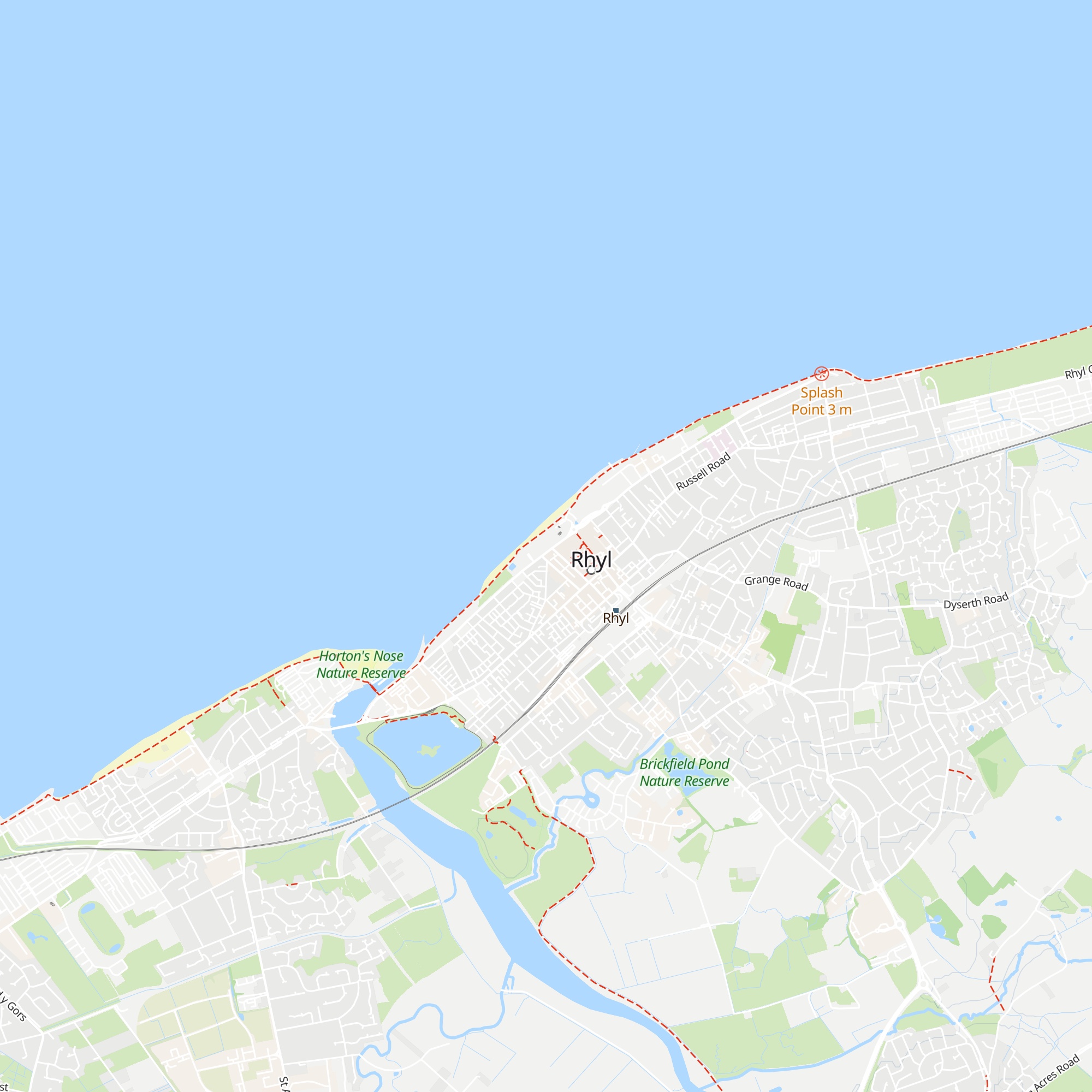 Rhyl Tourist Information Office map