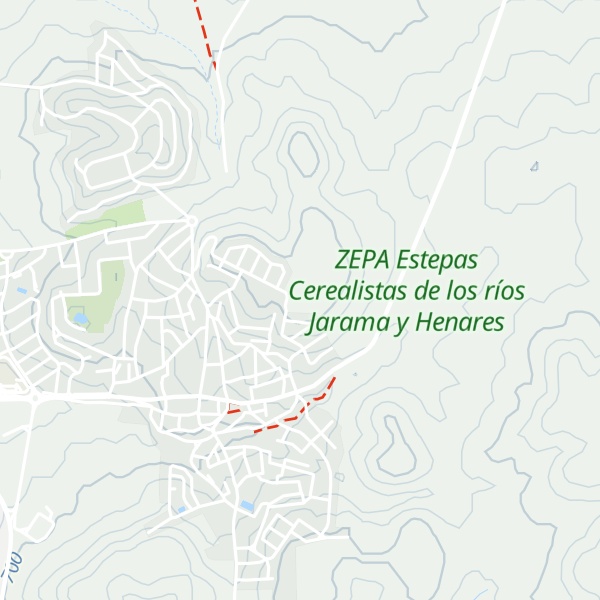 Map of Cerro del Castillo