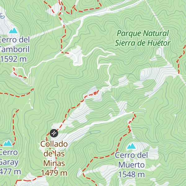 Map of Cerro del Corzo