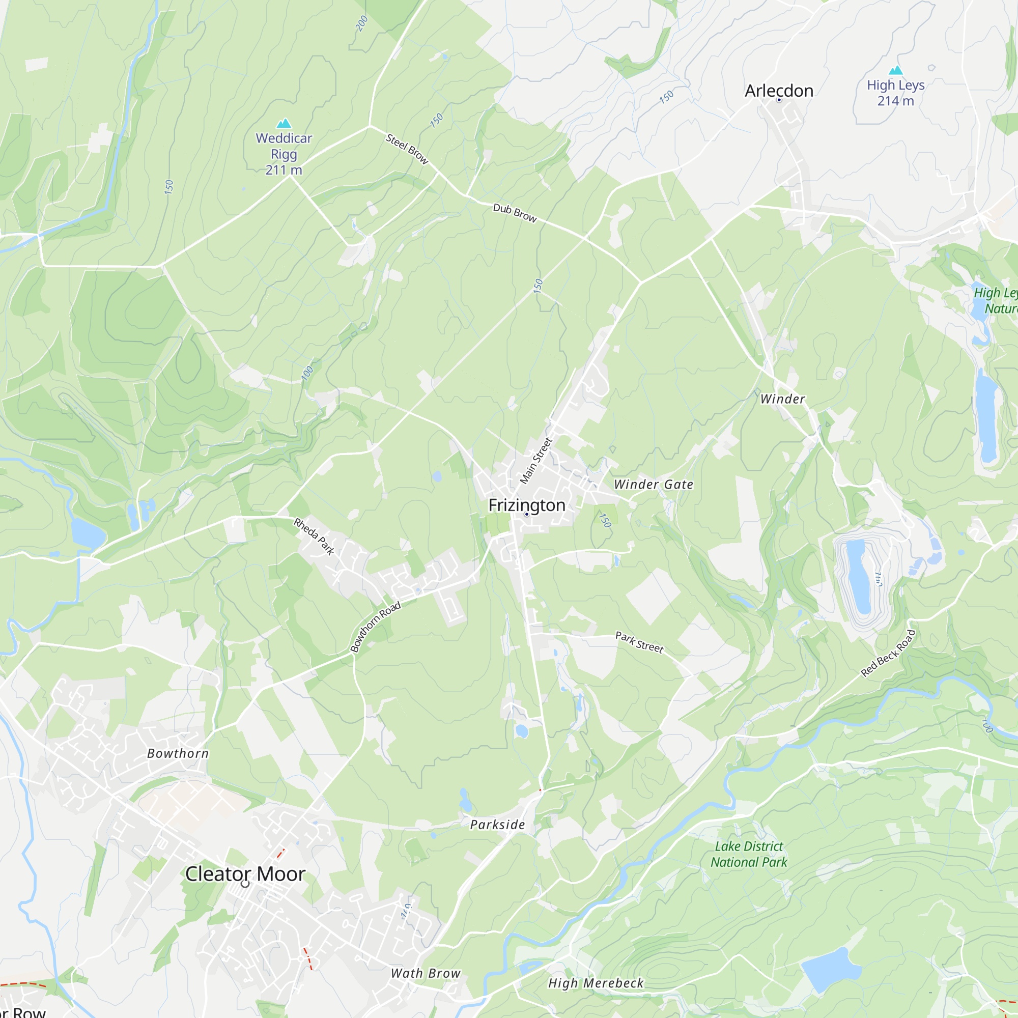 Chatanooga map