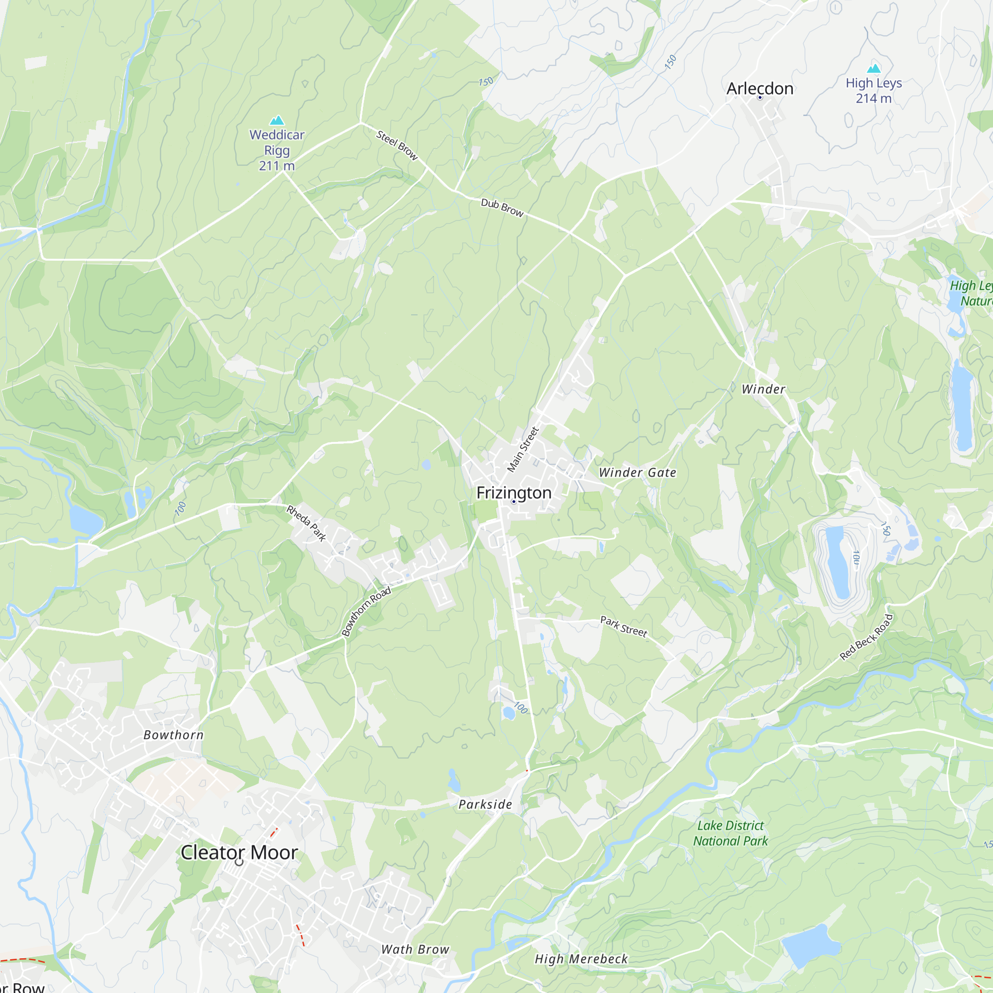Chatanooga map
