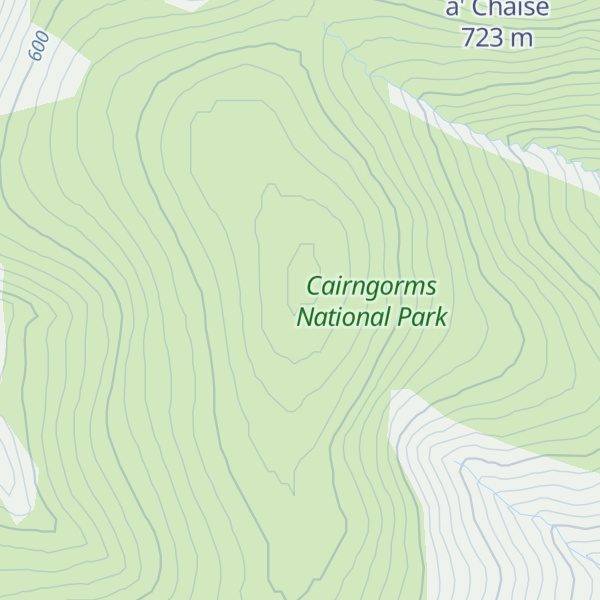 Map of Càrn Tuairneir