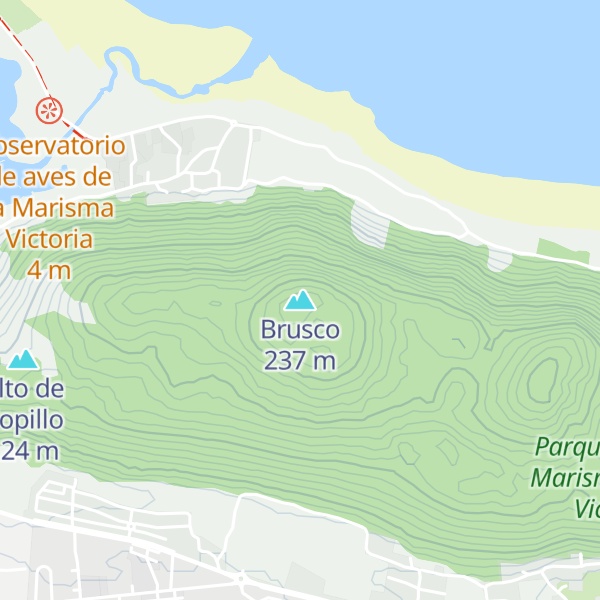 Map of Brusco