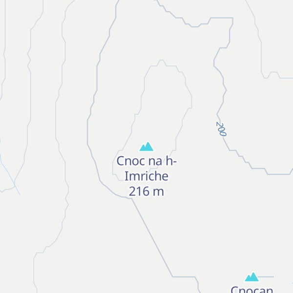 Map of Cnoc na h-Imriche