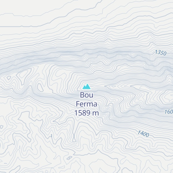 Map of Bou Ferma