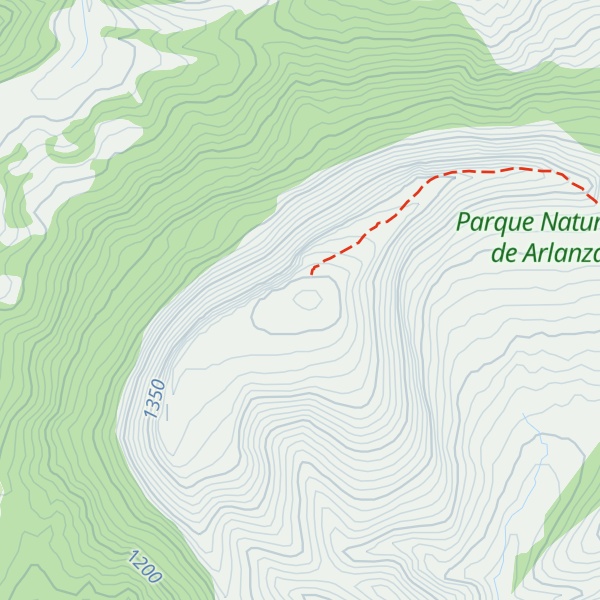 Map of Peña la Valdosa