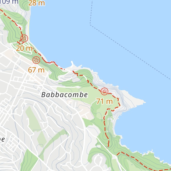 Map of Walls Hill