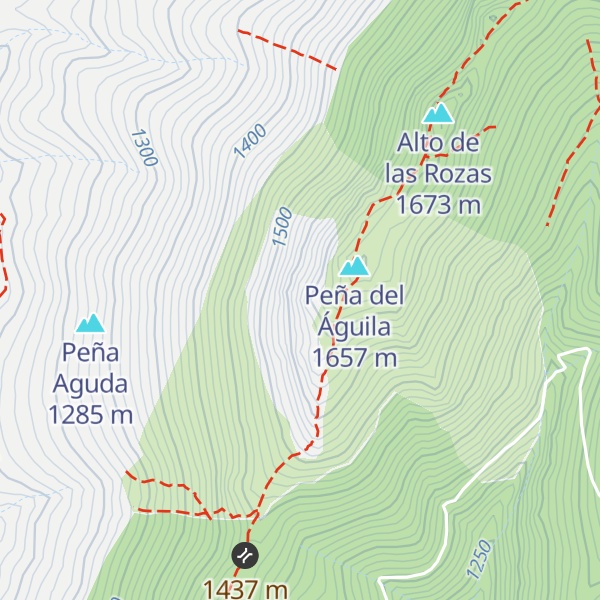 Map of Peña Águila