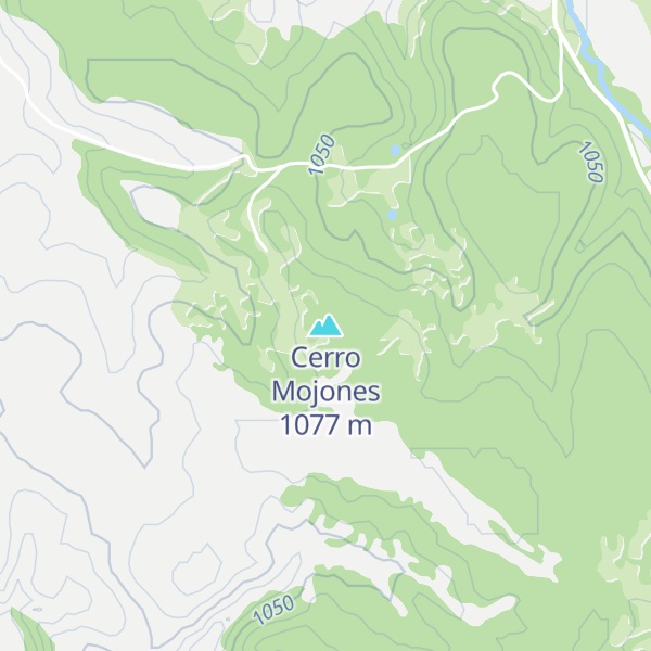 Map of Cerro Mojones