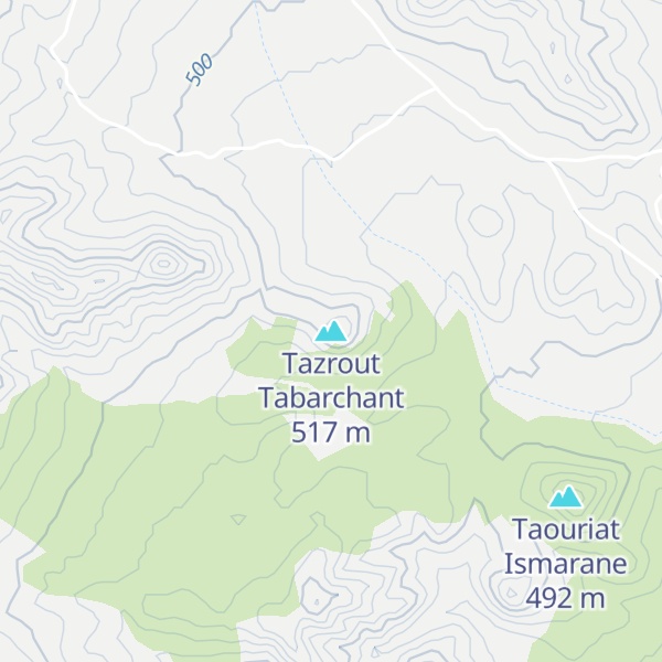 Map of Tazrout Tabarchant