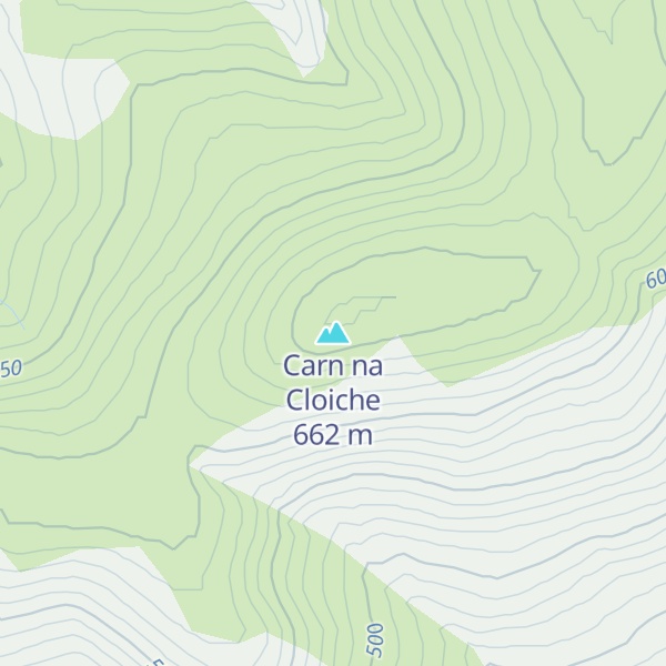 Map of Carn na Cloiche