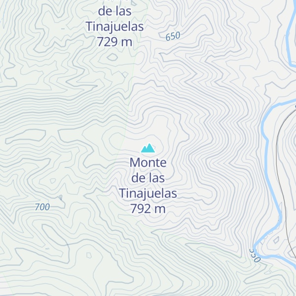 Map of Monte de las Tinajuelas