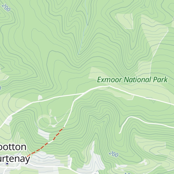 Map of Periton Hill
