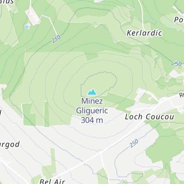 Map of Minez Gligueric