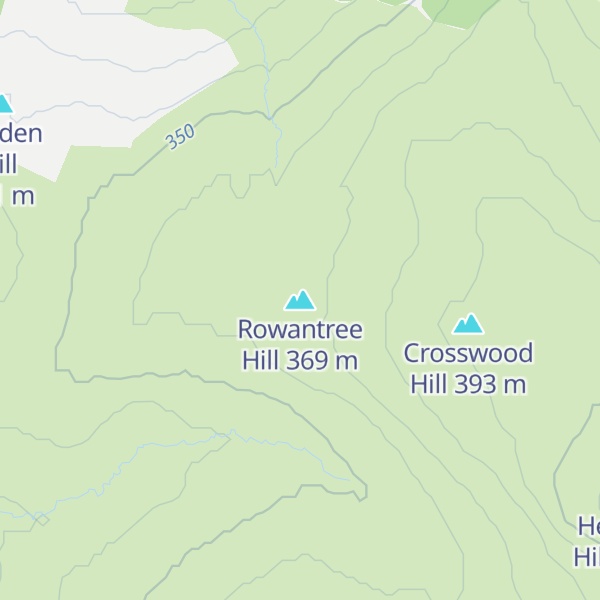 Map of Rowantree Hill