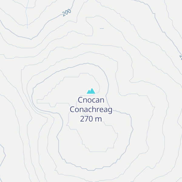 Map of Cnocan Conachreag