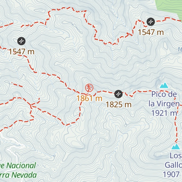 Map of Corazón de la Sandía