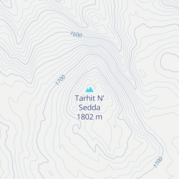 Map of Tarhit N’ Sedda