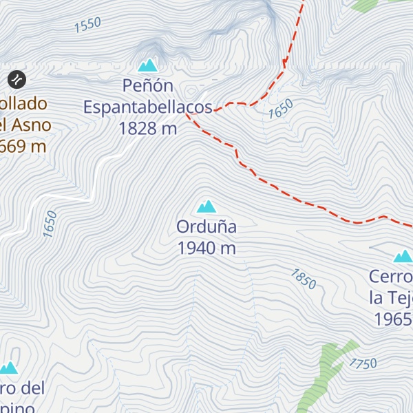 Map of Orduña