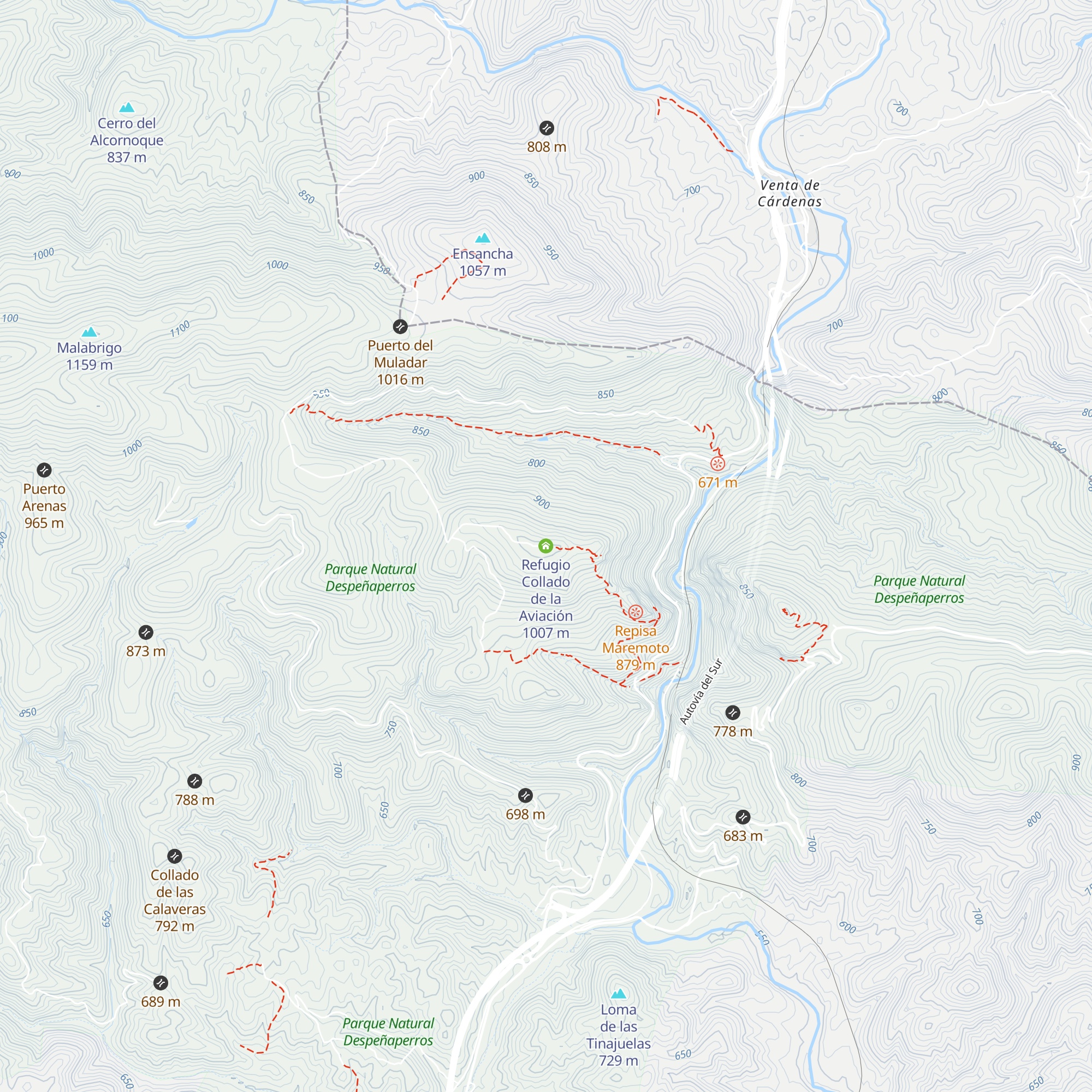 Collado de Aviaciòn map
