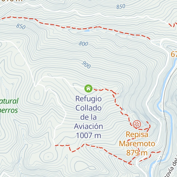 Map of Collado de Aviaciòn