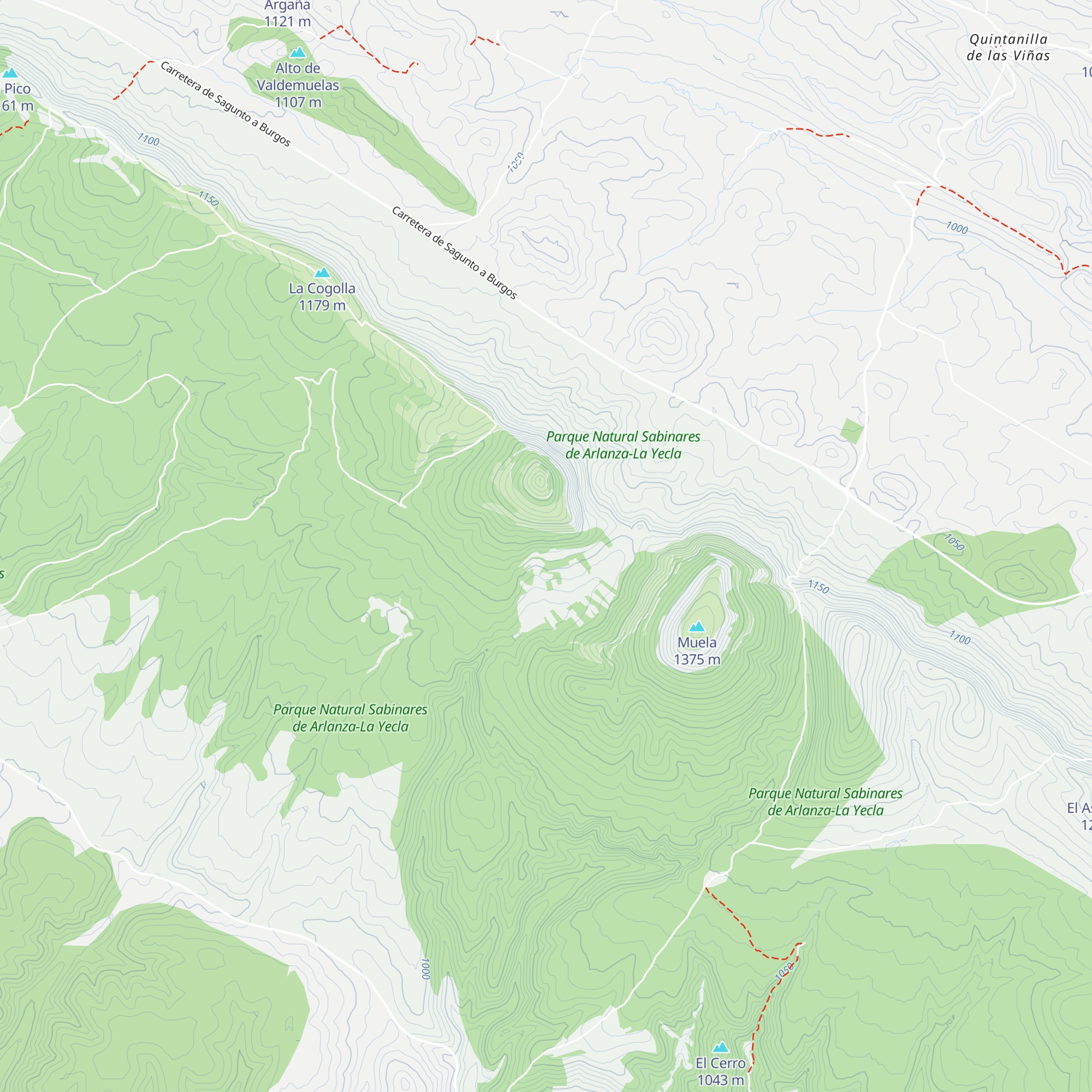Refugio de Nuestra Señora de las Mamblas map