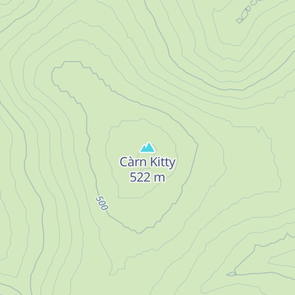 Map of Càrn Kitty