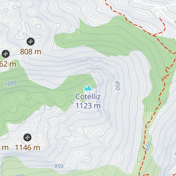 Map of Cotélliz