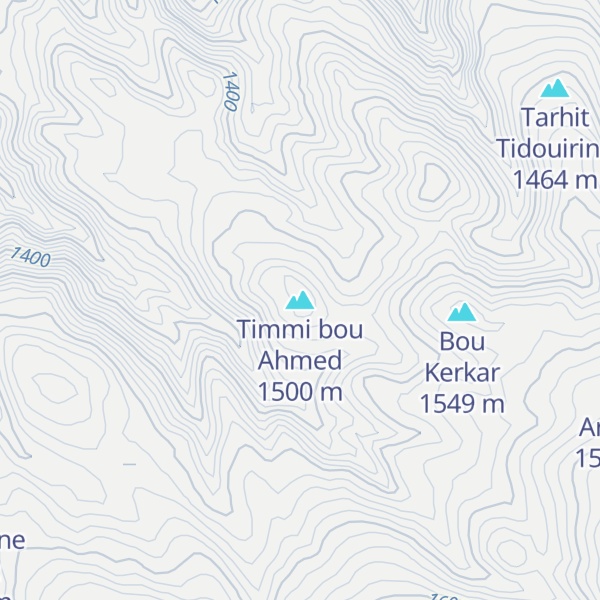 Map of Timmi bou Ahmed