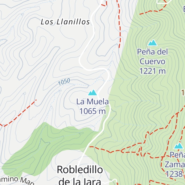 Map of La Muela