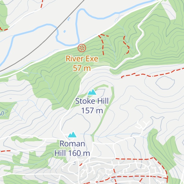 Map of Stoke Hill