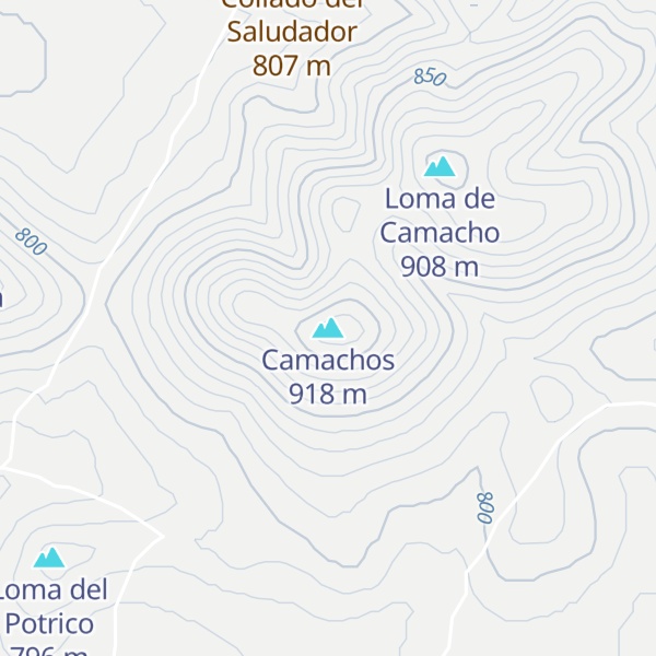 Map of Camachos