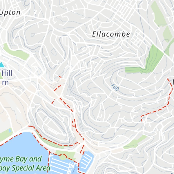 Map of Stentiford Hill